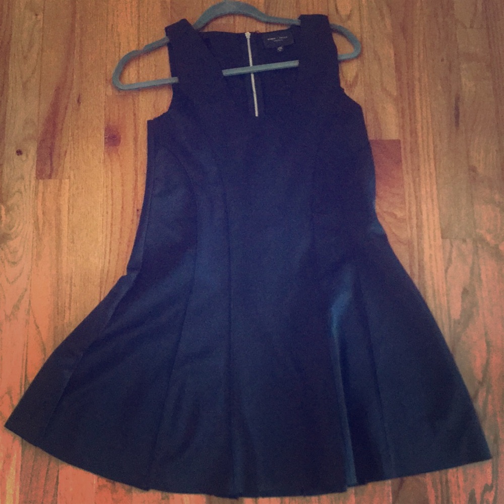 Couture LBD with side paneling